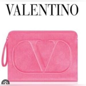 Valentino Beauty Laptop Pouch- pink